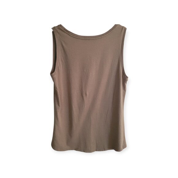 Idyllwind olive sleeveless tank top Women's size medium EUC - Picture 9 of 14